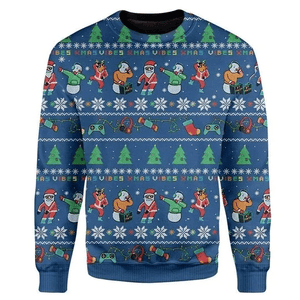 Christmas Band Ugly Christmas Sweater 3D